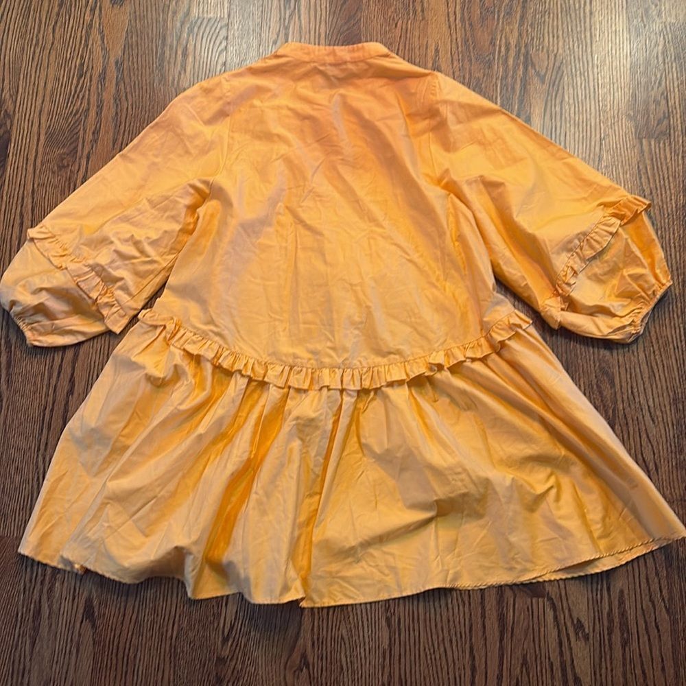 Anthropologie Devotion Twins Ruffled Mini Dress - Picture 6 of 7